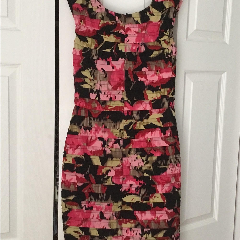 Floral cocktail dress